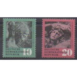 East Germany (GDR) - 1958 - Nb 382/383 - Art
