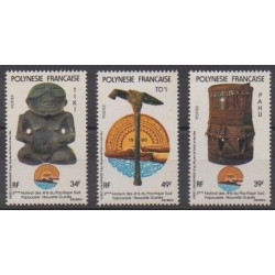 Polynésie - 1980 - No 153/155 - Art