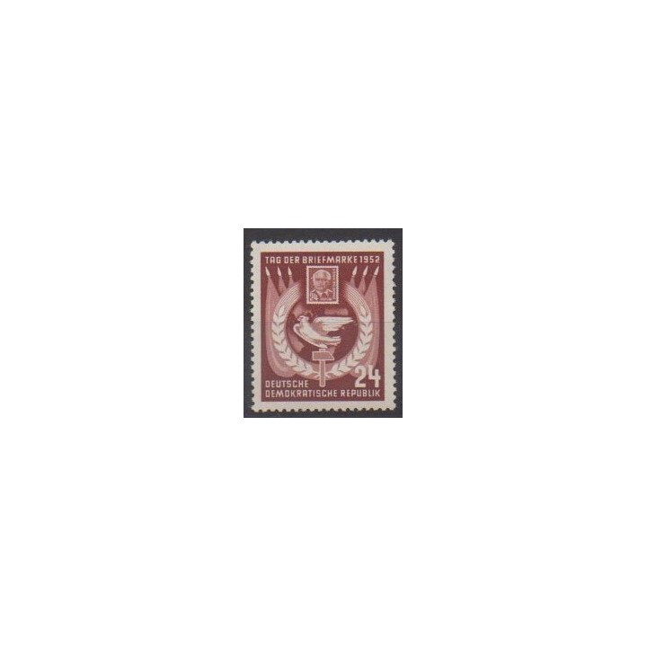 Buy this stamp of East Germany (GDR) of the year 1952 (Nb 75).