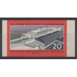 East Germany (GDR) - 1960 - Nb 520a - Trains - Boats