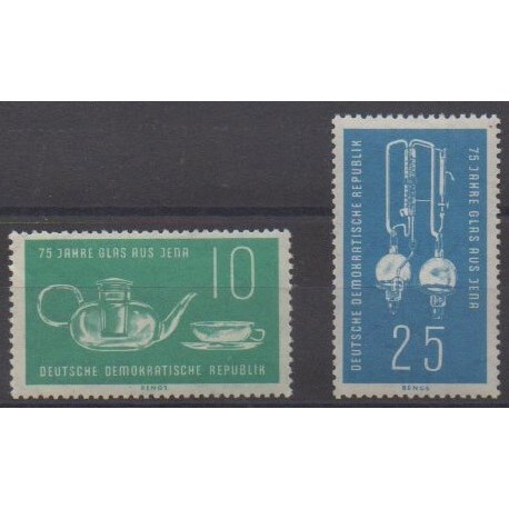 Allemagne orientale (RDA) - 1959 - No 427/428 - Art