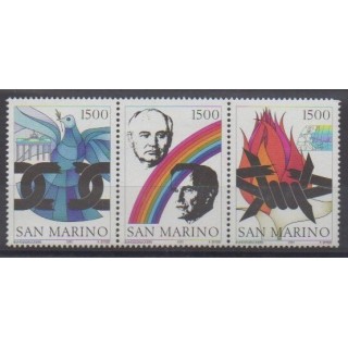 Buy this set of stamps of San Marino of the year 1991 (Nb 1279/1281).