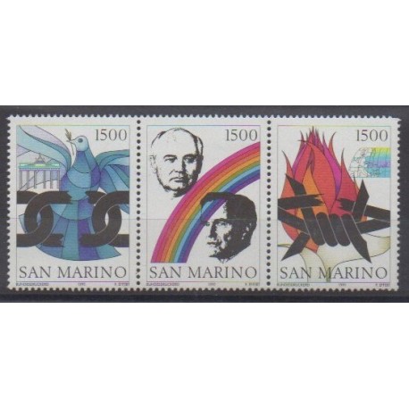 Saint-Marin - 1991 - No 1279/1281 - Europe