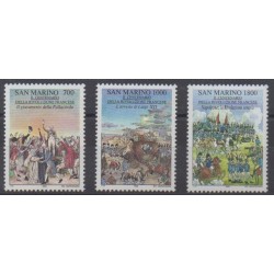San Marino - 1989 - Nb 1215/1217 - French Revolution