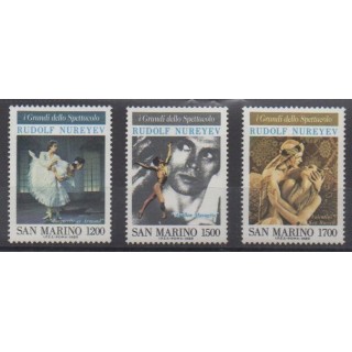 Buy this set of stamps of San Marino of the year 1989 (Nb 1218/1220).