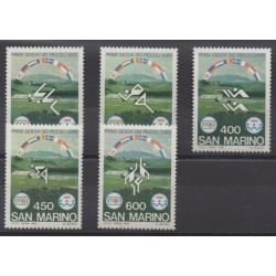 San Marino - 1985 - Nb 1110/1114 - Various sports