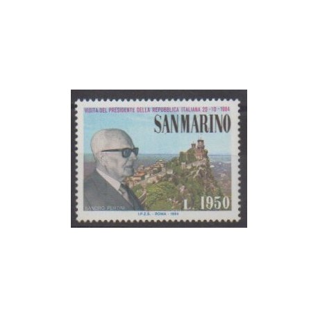 San Marino - 1984 - Nb 1097 - Various Historics Themes