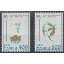San Marino - 1985 - Nb 1115/1116