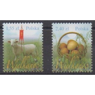 Acheter cette série de timbres de Pologne de l'année 2010 (No 4199/4200).