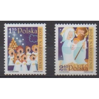 Buy this set of stamps of Poland of the year 2009 (Nb 4190/4191).