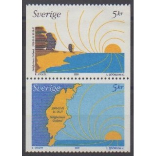 Acheter cette série de timbres de Suède de l'année 1999 (No 2134/2135).