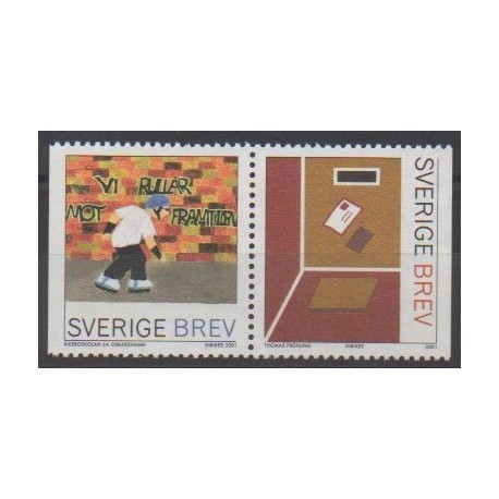 Suède - 2001 - No 2238/2239