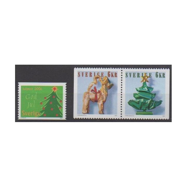 Acheter cette série de timbres de Suède de l'année 2001 (No 2240 - 2246/2247).