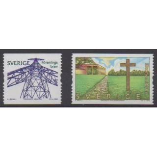 Acheter cette série de timbres de Suède de l'année 2005 (No 2481/2482).
