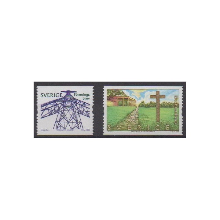 Acheter cette série de timbres de Suède de l'année 2005 (No 2481/2482).