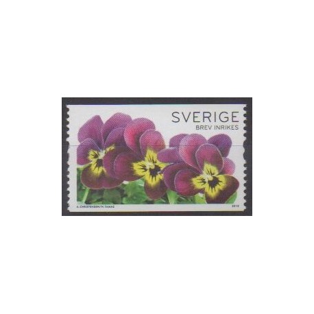 Sweden - 2010 - Nb 2736 - Flowers
