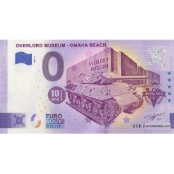 Euro banknote memory - 14 - Overlord Muséum - Omaha Beach - 2023-6