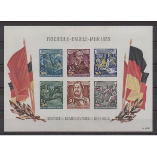 Acheter ce bloc-feuillet d'Allemagne orientale (RDA) de l'année 1955 (No BF7).