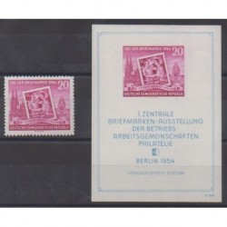 East Germany (GDR) - 1954 - Nb 175 - BF4 - Philately