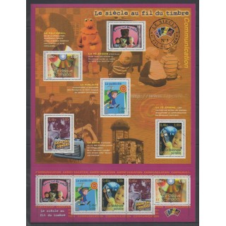 Timbres - France - Blocs et feuillets - 2001 - No BF 35 - Sciences et Techniques