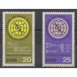 East Germany (GDR) - 1965 - Nb 815/816 - Science