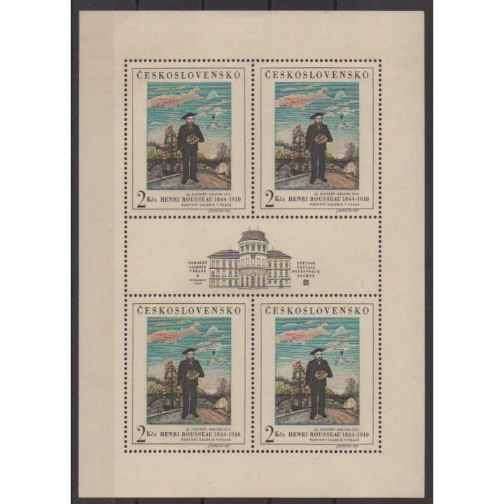 Acheter ce bloc-feuillet de Tchécoslovaquie de l'année 1967 (No BF32).