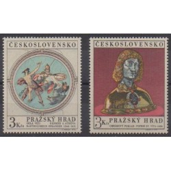 Tchécoslovaquie - 1970 - No 1787/1788 - Art