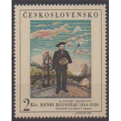 Czechoslovakia - 1967 - Nb 1578 - Paintings