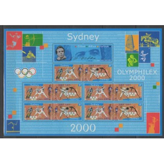 Timbres - France - Blocs et feuillets - 2000 - No BF 31A - Jeux Olympiques d'été