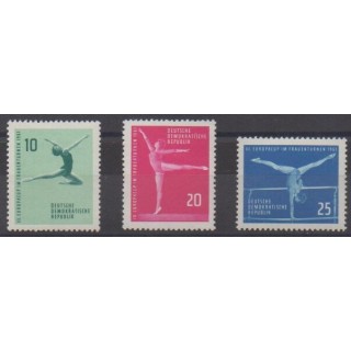 Buy this set of stamps of East Germany (GDR) of the year 1961 (Nb 546/548).