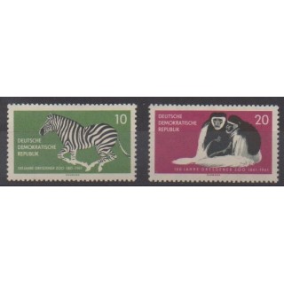 Acheter cette série de timbres d'Allemagne orientale (RDA) de l'année 1961 (No 538/539).