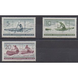 East Germany (GDR) - 1961 - Nb 551/553 - Various sports