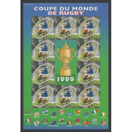 France - Blocks and sheets - 1999 - Nb BF 26 - Various sports