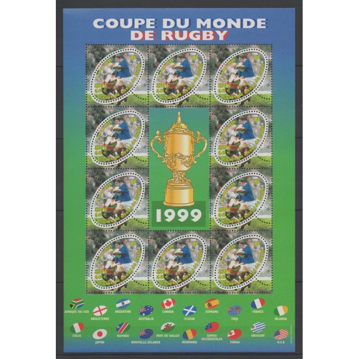 Timbres - France - Blocs et feuillets - 1999 - No BF 26 - Sports divers