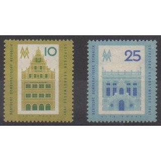 Buy this set of stamps of East Germany (GDR) of the year 1961 (Nb 559/560).