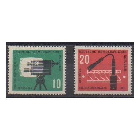 Allemagne orientale (RDA) - 1961 - No 574/575 - Philatélie