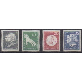 Buy this set of stamps of East Germany (GDR) of the year 1961 (Nb 570/573).