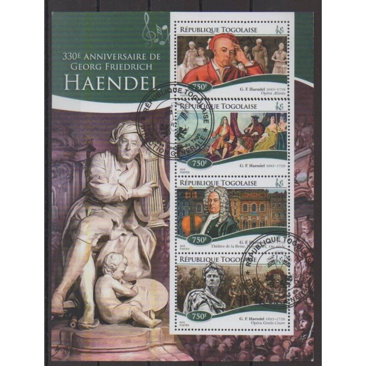 Buy this set of stamps of Togo of the year 2015 (Nb 4376/4379). - Used