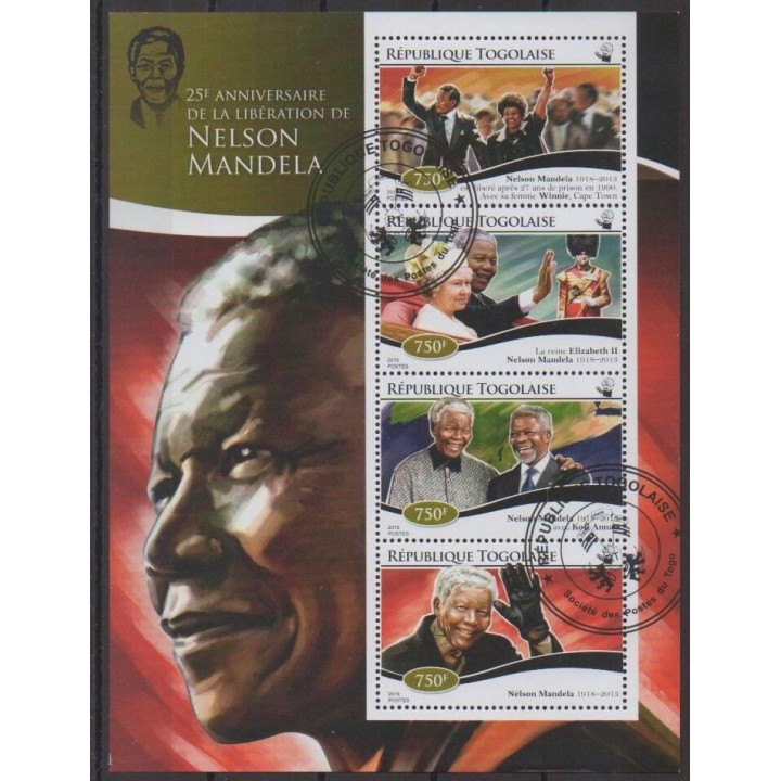 Buy this set of stamps of Togo of the year 2015 (Nb 4384/4387). - Used