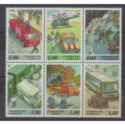 Tadjikistan - 2004 - No 256/261 - Transports