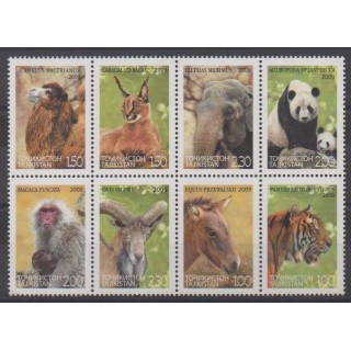 Acheter cette série de timbres du Tadjikistan de l'année 2009 (No 408/415).