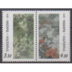 Tadjikistan - 2011 - No 434/435 - Fleurs