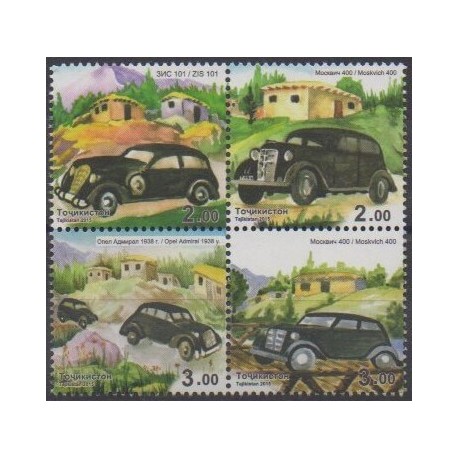 Tajikistan - 2015 - Nb 515/518 - Cars