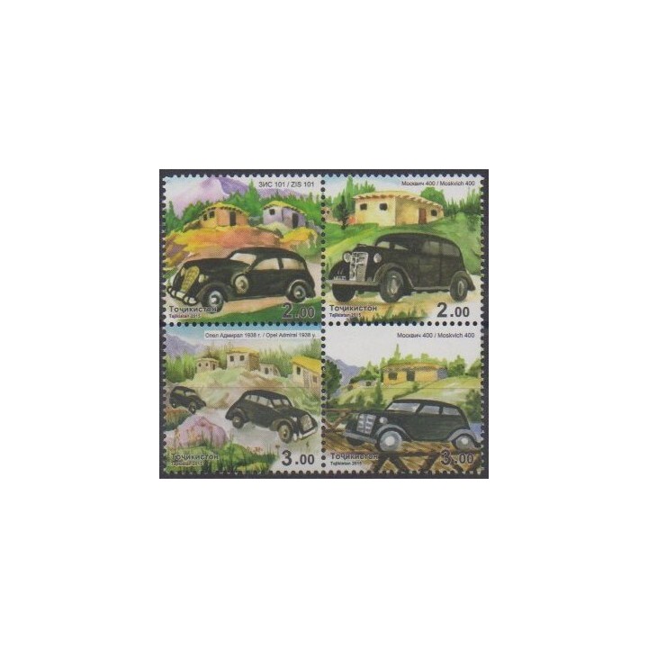 Buy this set of stamps of Tajikistan of the year 2015 (Nb 515/518).