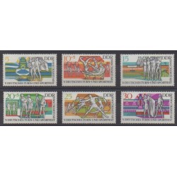 East Germany (GDR) - 1969 - Nb 1179/1184 - Various sports