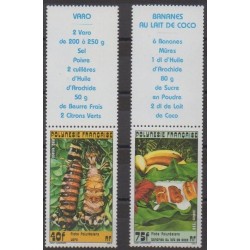 Polynésie - 1988 - No 295/296 - Gastronomie