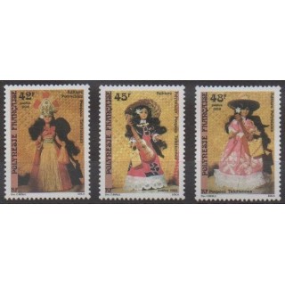 Buy this set of stamps of Polynesia of the year 1988 (Nb 307/309).