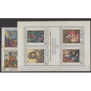 Acheter cette série de timbres de Tchécoslovaquie de l'année 1973 (No 2017/2022).