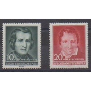 Buy this set of stamps of East Germany (GDR) of the year 1956 (Nb 237/238).