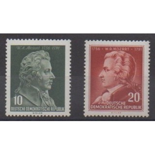 Buy this set of stamps of East Germany (GDR) of the year 1956 (Nb 235/236).